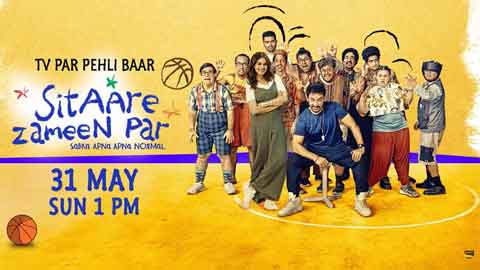 Sony MAX brings home the biggest family celebration with the World Television Premiere of Aamir Khan starrer Sitaare Zameen Par!
