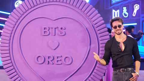 Tiger Shroff Joins Fans and Creators to Celebrate the Much-Awaited Launch of OREO x BTS Cookies in India!