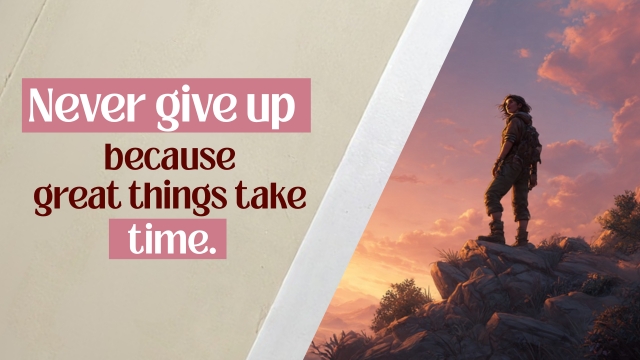 Never Give Up