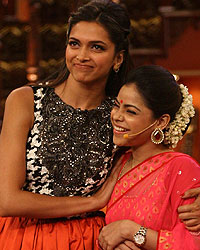 Deepika Padukone and Sumona Chakravarti