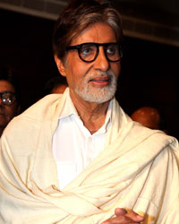 Amitabh Bachchan at Aadesh Shrivastava Birthday Party