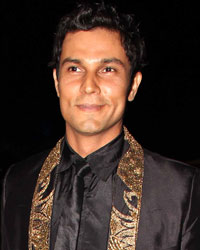 Randeep Hooda at Aamna and Amit Wedding Reception