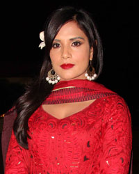 Richa Chadda at Aamna and Amit Wedding Reception