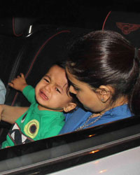 Genelia D Souza at Aaradhya Bachchan Birthday Party