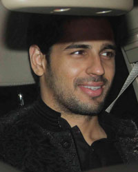 Sidharth Malhotra at Akshay Kumar Diwali Party