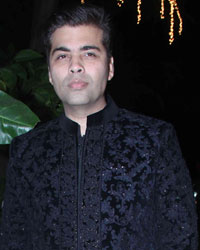 Karan Johar at Akshay Kumar Diwali Party