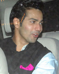 Varun Dhawan at Amitabh Bachchan Diwali Bash