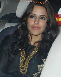 Neha Dhupia at Amitabh Bachchan Diwali Bash