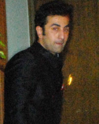 Ranbir Kapoor at Amitabh Bachchan Diwali Bash