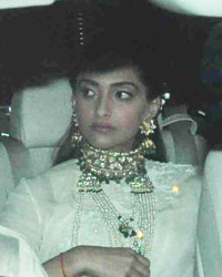 Sonam Kapoor at Amitabh Bachchan Diwali Party