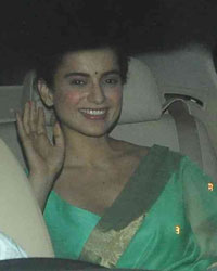 Kangana Ranaut at Amitabh Bachchan Diwali Party