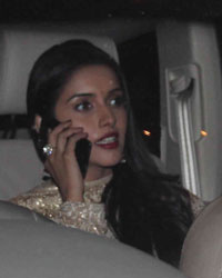 Asin at Amitabh Bachchan Diwali Party