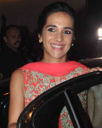 Tara Sharma at Amitabh Bachchan Diwali Party