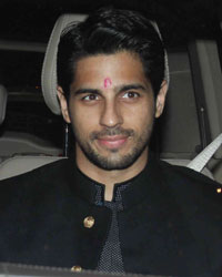 Sidharth Malhotra at Amitabh Bachchan Diwali Party