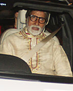 Amitabh Bachchan at Anil Ambani Party For Steven Spielberg
