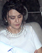 Preity Zinta at Anil Ambani Party For Steven Spielberg