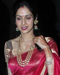 Sridevi at Anil Kapoor Karwa Chauth Party