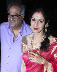 Boney Kapoor and Sridevi