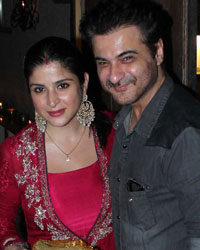 Maheep and Sanjay Kapoor