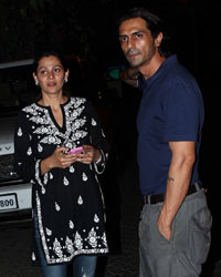 Arjun Rampal at Arjun and Mehar Wedding Anniversary Party