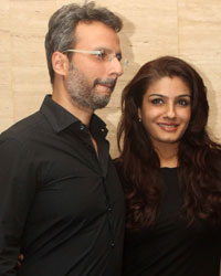 Anil Thadani and Raveena Tandon Anil Thadani and Raveena Tandon