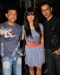 Ken Ghosh, Sana Khan and Manmeet Ken Ghosh, Sana Khan and Manmeet