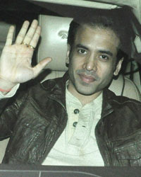 Tushar Kapoor at Birthday Party of Salman Khan