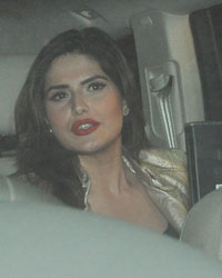 Zarine Khan at Birthday Party of Salman Khan