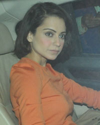 Kangana Ranaut at Birthday Party of Salman Khan