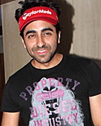 Ayushmann Khurrana at Cafe Mangi Anniversary Bash 2013