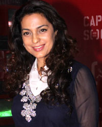 Juhi Chawla at Capital Social Restaurant Launch Party