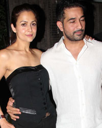 Amrita Arora and Shakeel Ladak