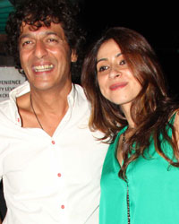 Chunky Pandey and Bhavna Pandey