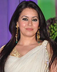 Mahima Chaudhary at Devhooti and Vikas Wedding Reception