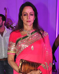 Hema Malini at Devhooti and Vikas Wedding Reception