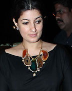 Twinkle Khanna at Dewans Christmas Bash