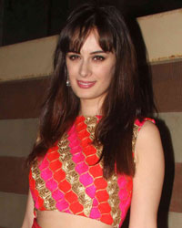 Evelyn Sharma at Diwali Party at Diwan Builder House