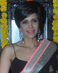 Mandira Bedi at Ekta Kapoor Diwali Bash 2013