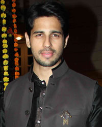 Sidharth Malhotra at Ekta Kapoor Diwali Party