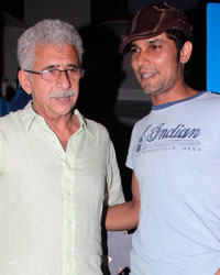 Naseeruddin Shah and Randeep Hooda Naseeruddin Shah and Randeep Hooda
