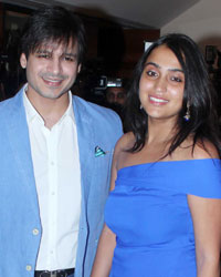 Vivek Oberoi and Priyanka Vivek Oberoi and Priyanka