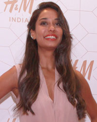 Lisa Haydon at H and M INDIA Opening Party