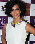 Poorna Jagannathan at Harpers Bazaar Bash