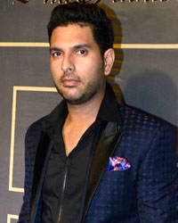 Yuvraj Singh at Harpers Bazar Bride Anniversary Soiree