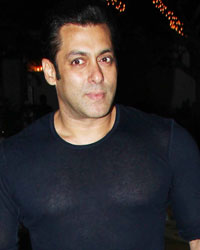 Salman Khan at Heropanti Success Party