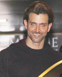 Hrithik Roshan at Hrithik Roshan Diwali Bash