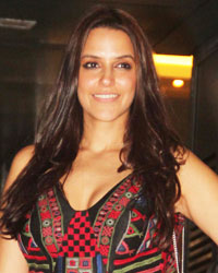 Neha Dhupia at Hrithik Roshan Diwali Bash