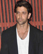 Hrithik Roshan at Kangana 26th Birthday Bash