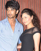 Sushant Singh Rajput at Kangana 26th Birthday Bash