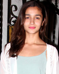 Alia Bhatt at Karan Johar Hosts a Party For His New Office